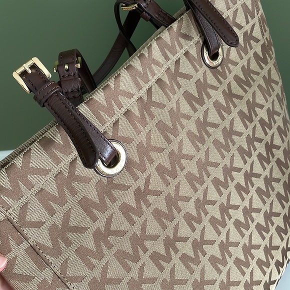 Michael Kors Canvas Tote - Picture 4 of 5